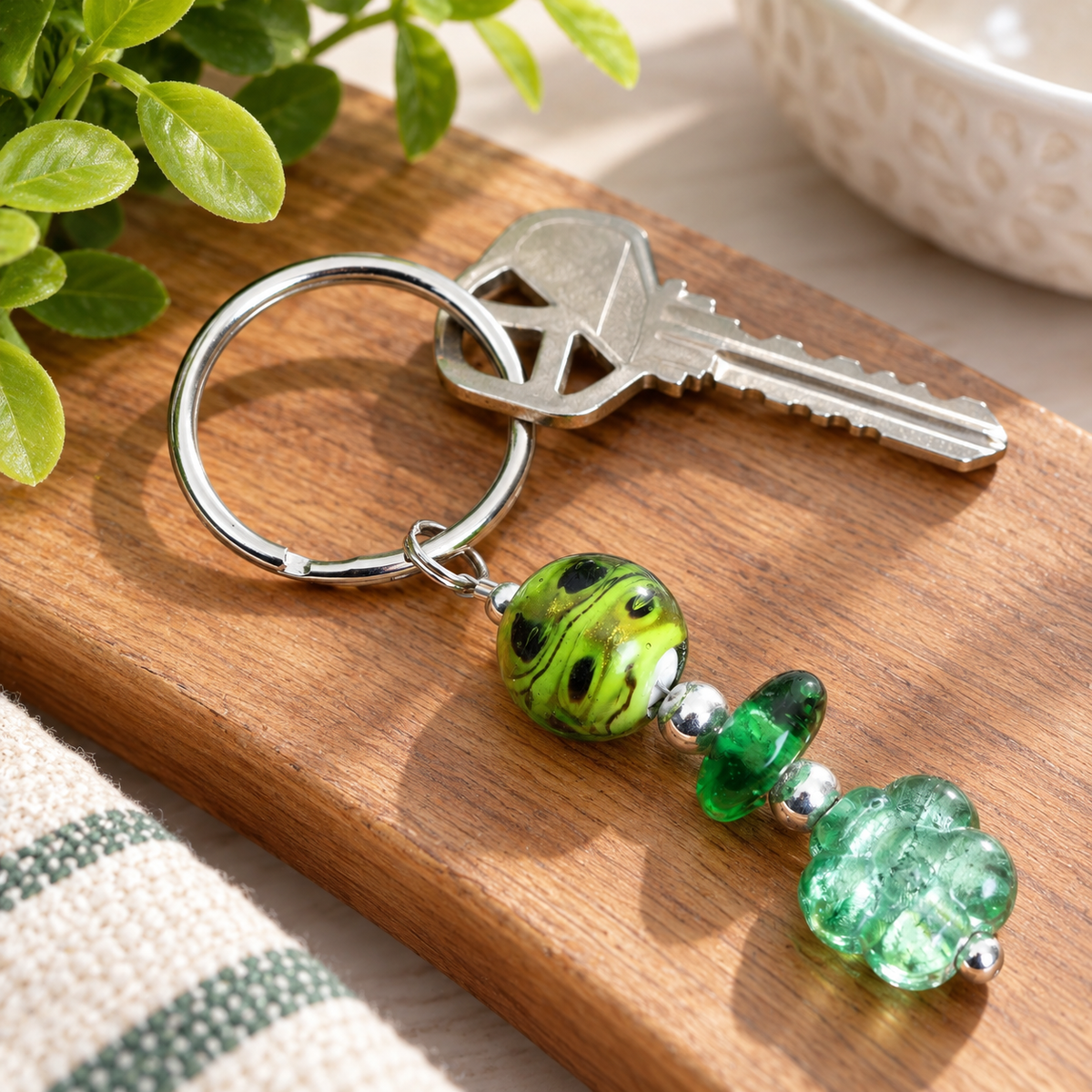 Silver Split Key Rings 10-Pack